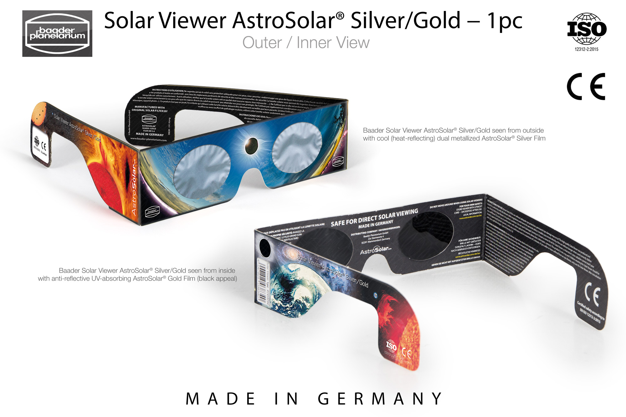 2000px x 1333px - Solar Viewer AstroSolarÂ® Silver/Gold - AstroSolar.com